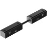 Коннектор питания MAYTONI EXILITY TRA034CPC-42B-5-1 прямой гибкий 5см черный